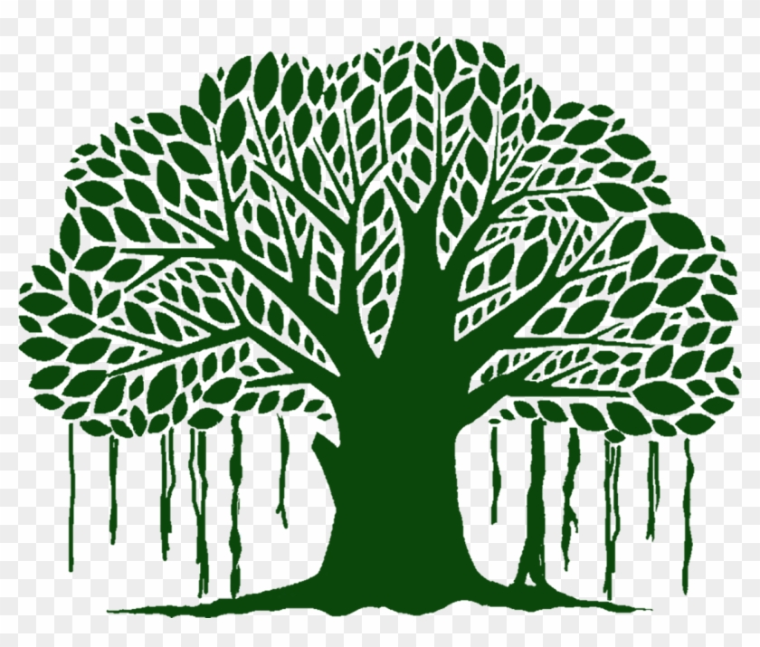 Banyan Tree Stock Vector Art More Images Of Banyan - Banyan Tree Line Art #382653