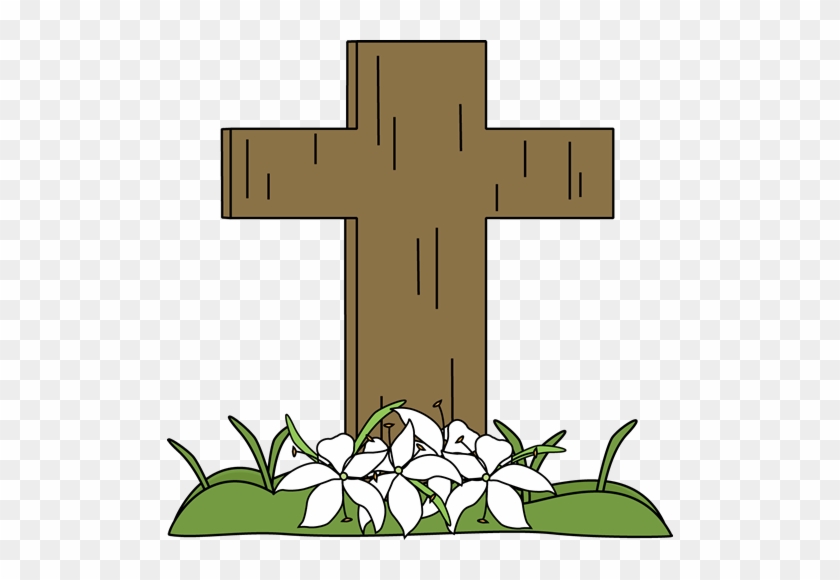 Lily Clipart Palm Cross - Free Png Easter Cross #382675