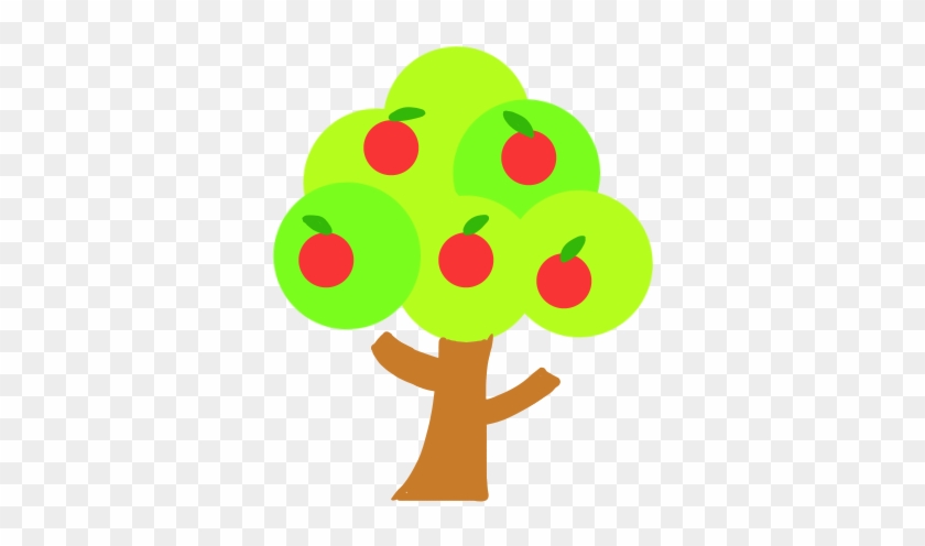 木の実のなる木のイラスト - Tree #382870