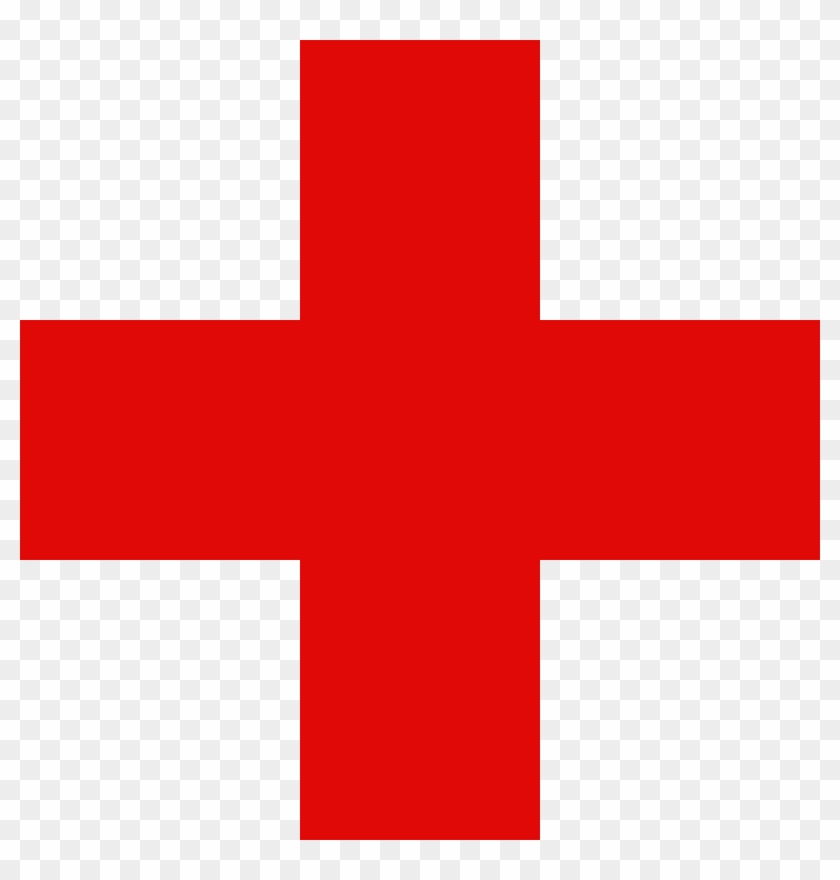 Red Cross Clipart Svg - Red Cross #383011