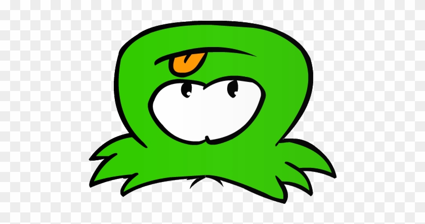 Green Puffle Old Art - Green Puffle #383199