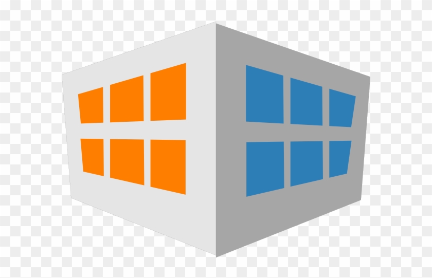 Office Building Clipart - Small Building Vector Png #383886