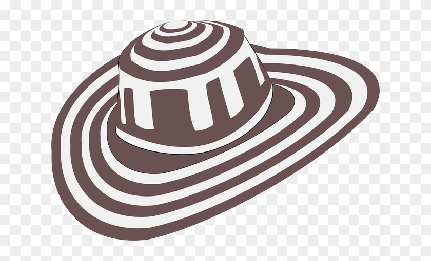 Mexican Sombrero, Hat, Headwear, Clothing, Mexican - Nón Nữ Vector #384224