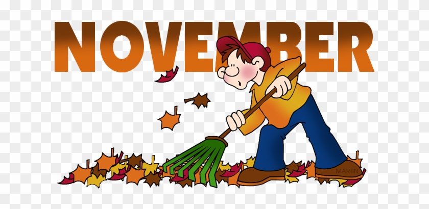 Phillip Martin Free Clip Art School Principal Teacher - Month Of The Year November #384480