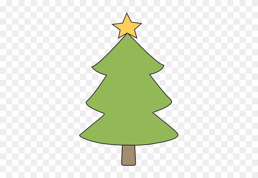 Green Christmas Tree Template #384489