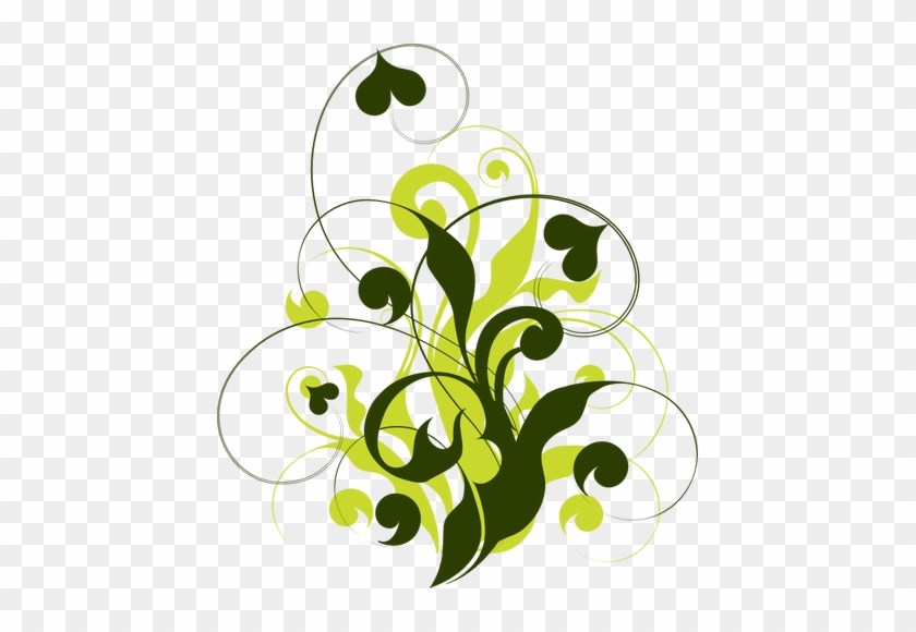 Vector Image Of Twisted Branch With Hearts - Douphne Parker: Neue Freunde & Wie Dadurch Alles #384814