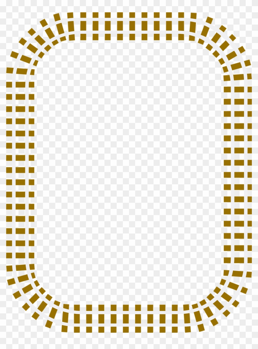 Railways Clipart Border - Train Track Border #385055