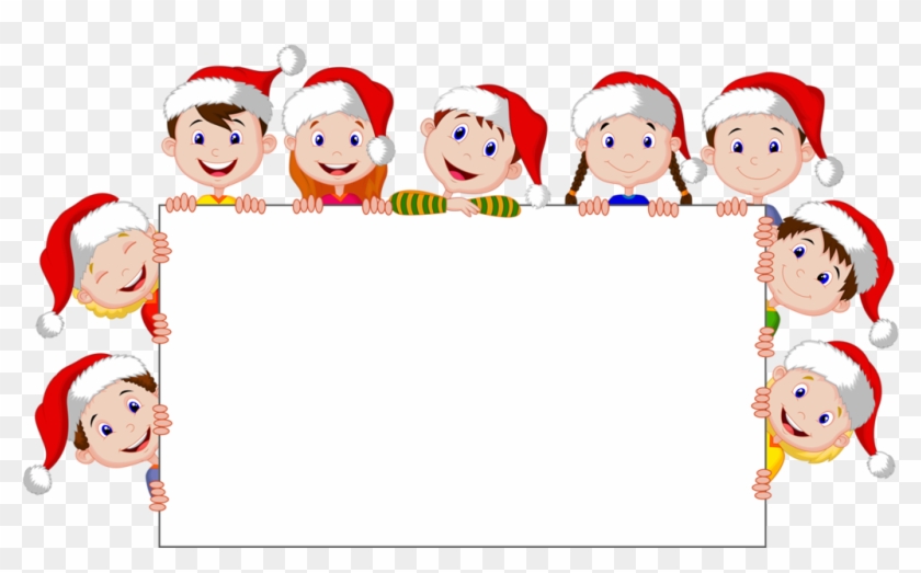 Christmas Borderclip - Moldura De Natal Em Png #385134