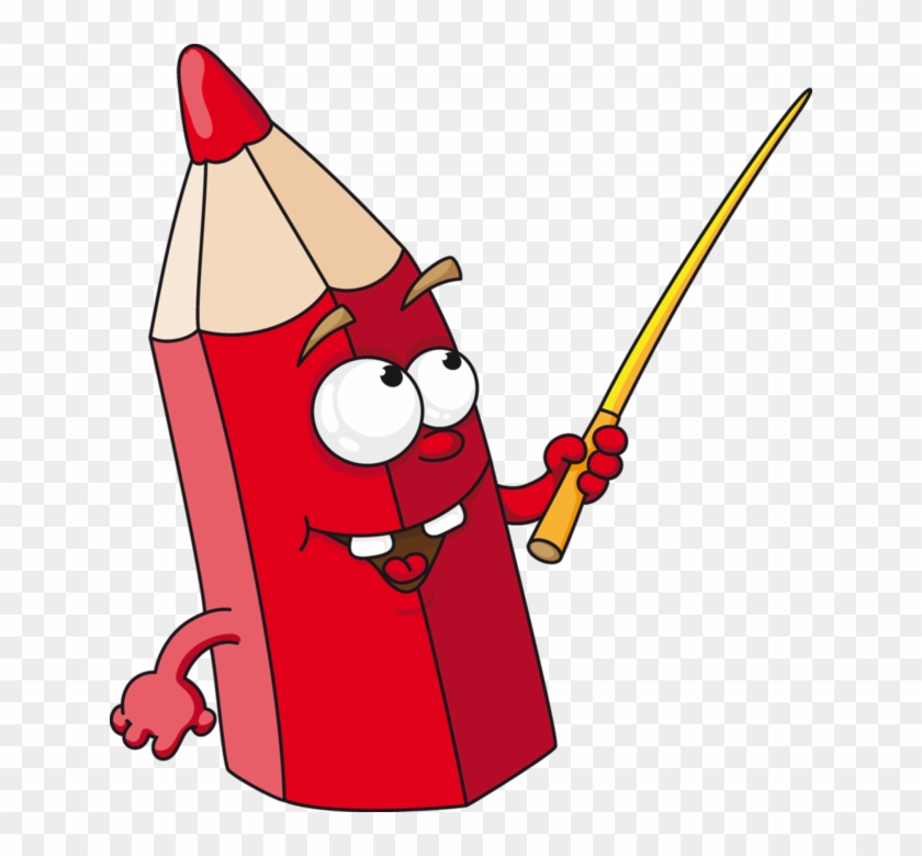 Find This Pin And More On Kinder-clipart By Patriqv - Cute Cartoon Pencils #385350