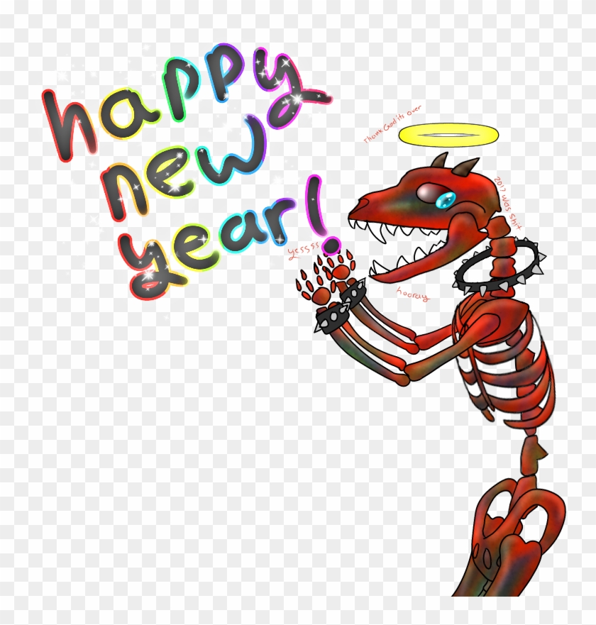 Happy New Years Nibbers By Pessimisticsharkie - Cartoon #385514