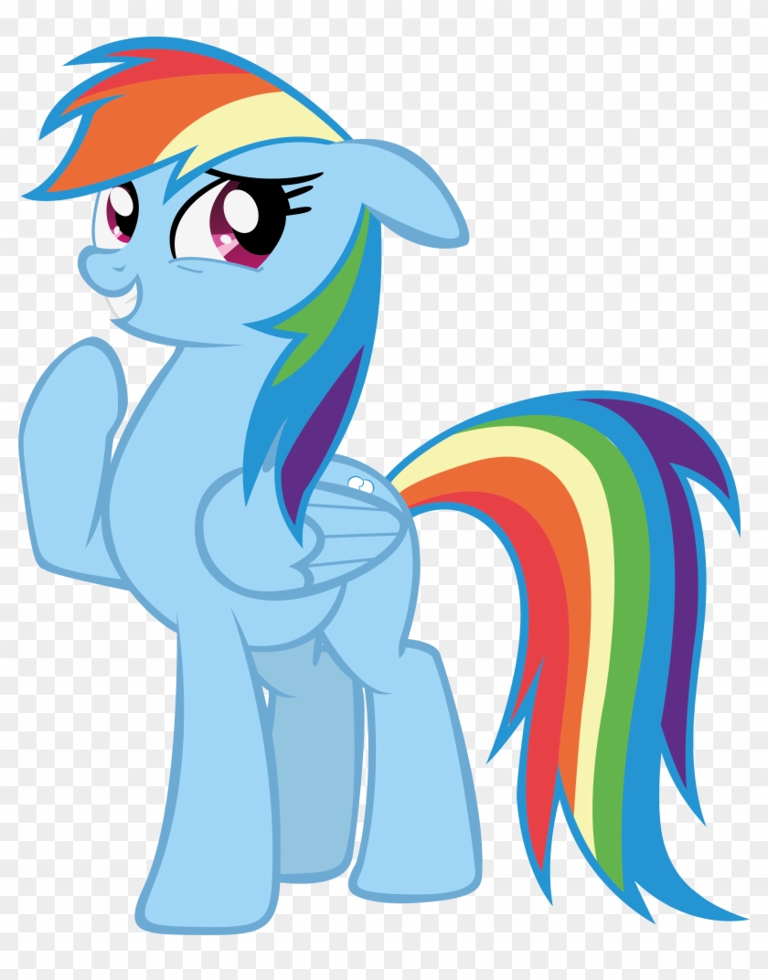 Maybe A Little Bit Rainbow Dash Vector - Photograph #385783