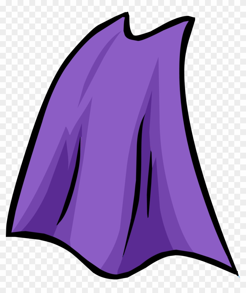 Purple Cape Club Penguin Wiki Fandom Powered By Wikia - Capa Violeta #385834