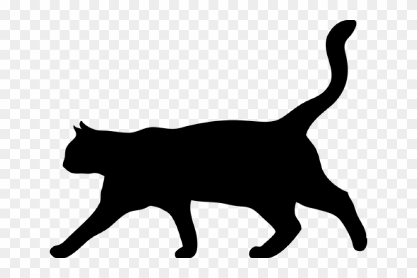 Chat, Animal, La Silhouette Chats Pinterest Silhouettes - Cat Silhouette Png #385836