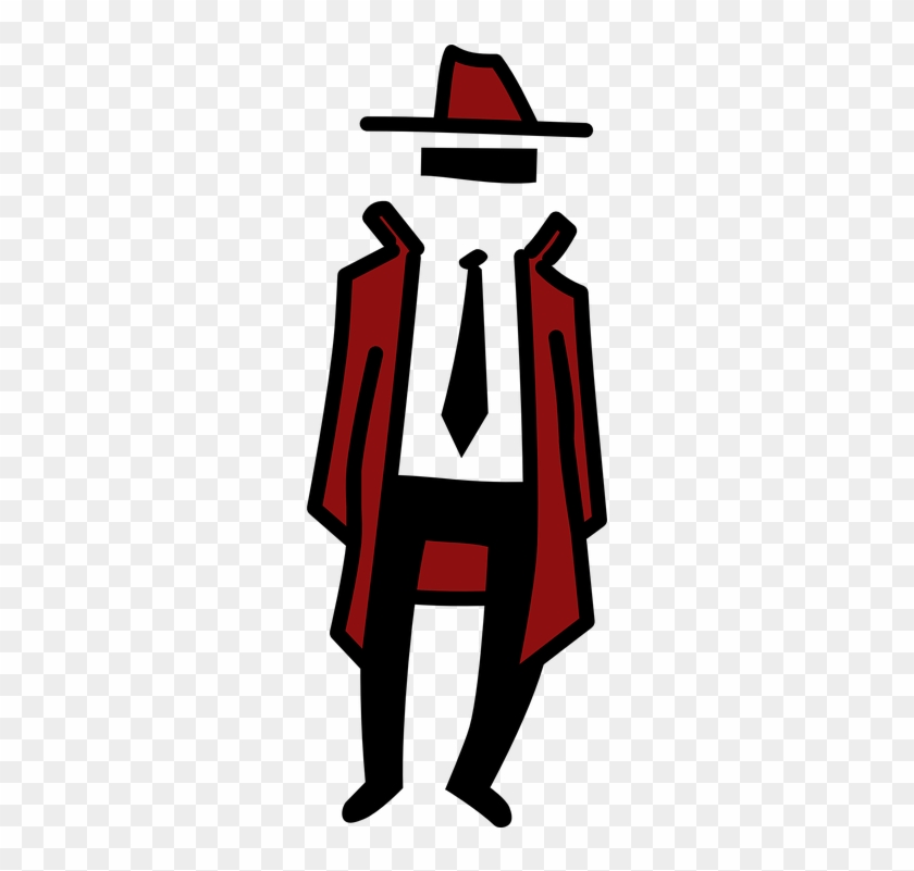 Secret Agent Clipart - Homem Invisivel Png #385935