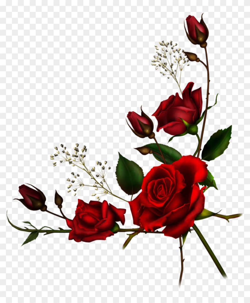 Scrap Embelishments 10 By Collect And Creat - Rose Png #385936