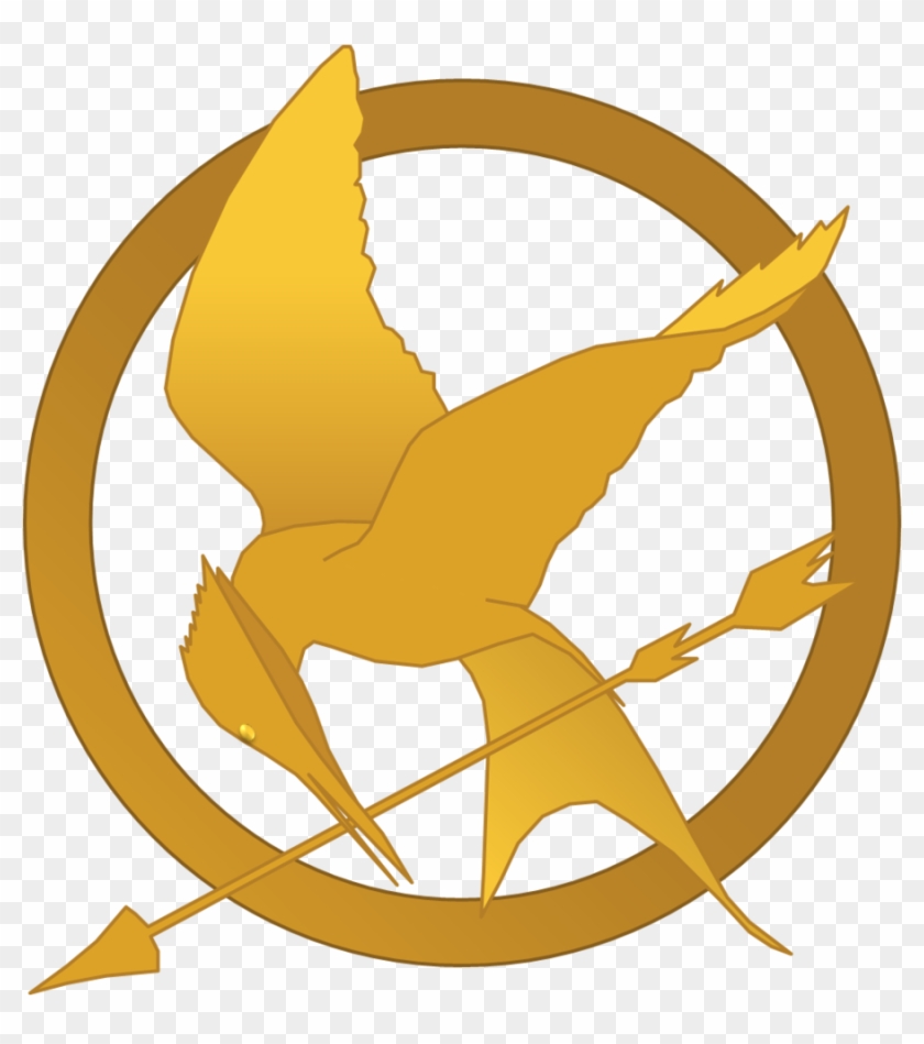 Hunger Games Mockingjay Symbol By Randomperson77 - Hunger Games Mockingjay Symbol #61630