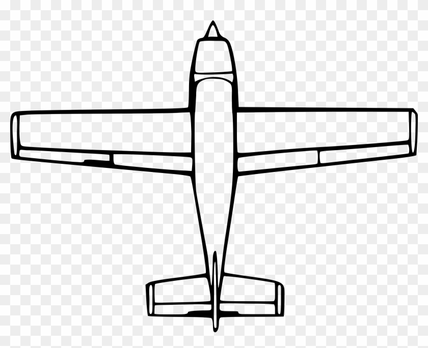 Free Vector Wirelizard Top Down Airplane View Clip - Birds Eye View Of A Plane #61656