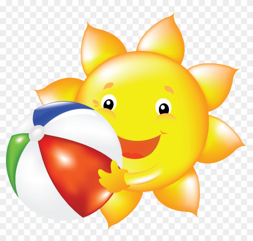 Summer Sun Clip Art - Summer Sun Clip Art #61790