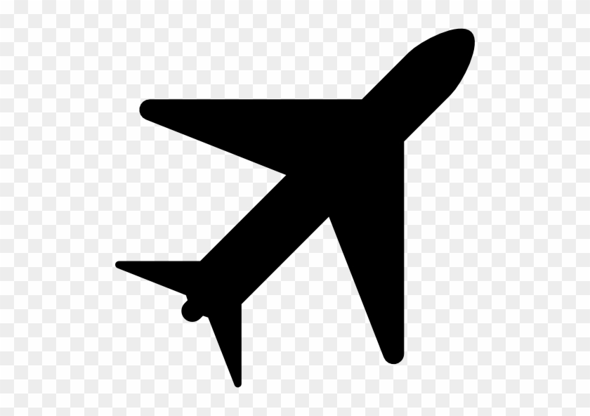Planes, Science And Tech, Silhouettes, Transport, Rotated - Planes Icon #61917