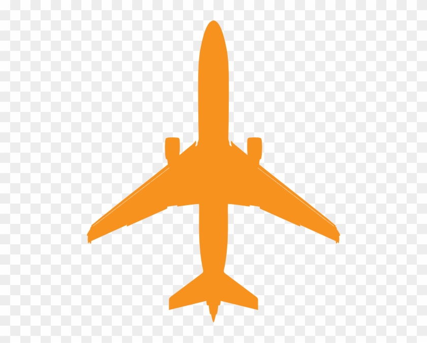Plane Clip Art At Clkercom Vector Online - Plane Silhouette Blue #62114