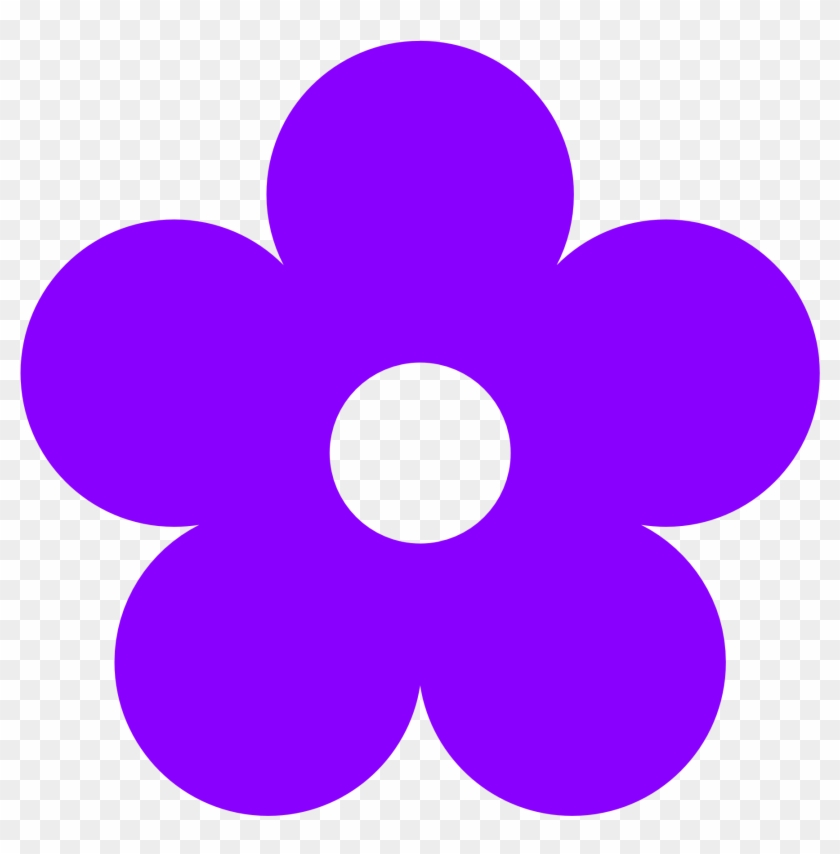Violet Flower Clip Art - Flower Violet Clip Art #62158