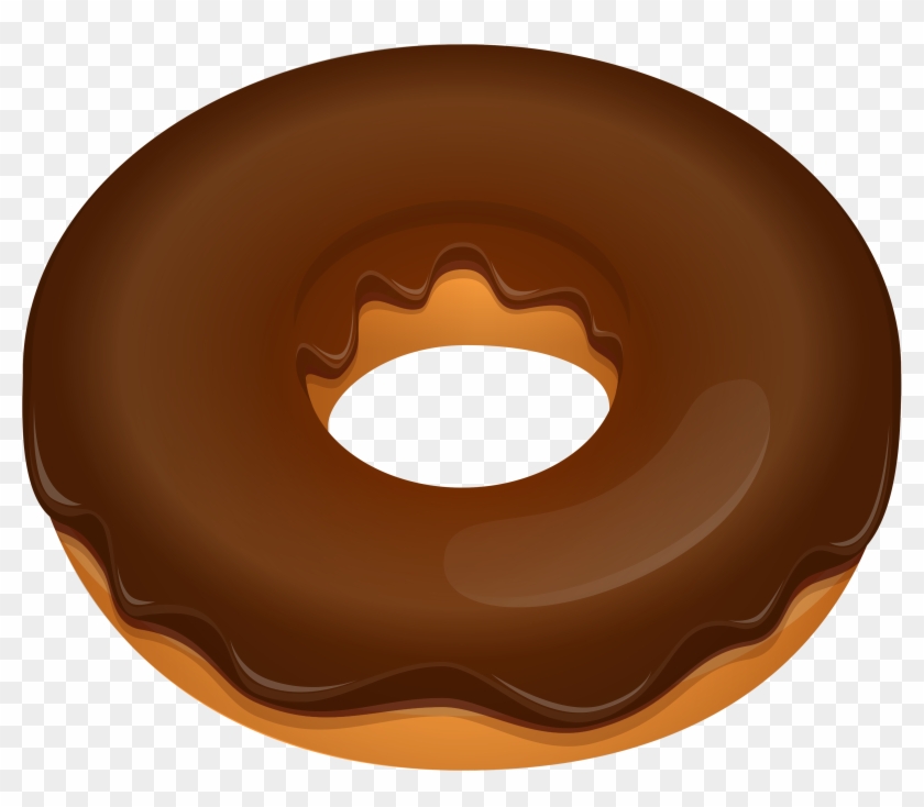 Donut Clipart Biezumd - Chocolate Donut Clipart #62634