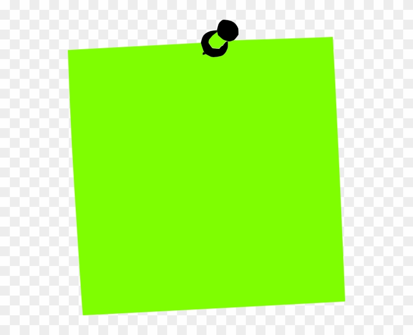 How To Set Use Post It Note Green Svg Vector - Clip Art #62677