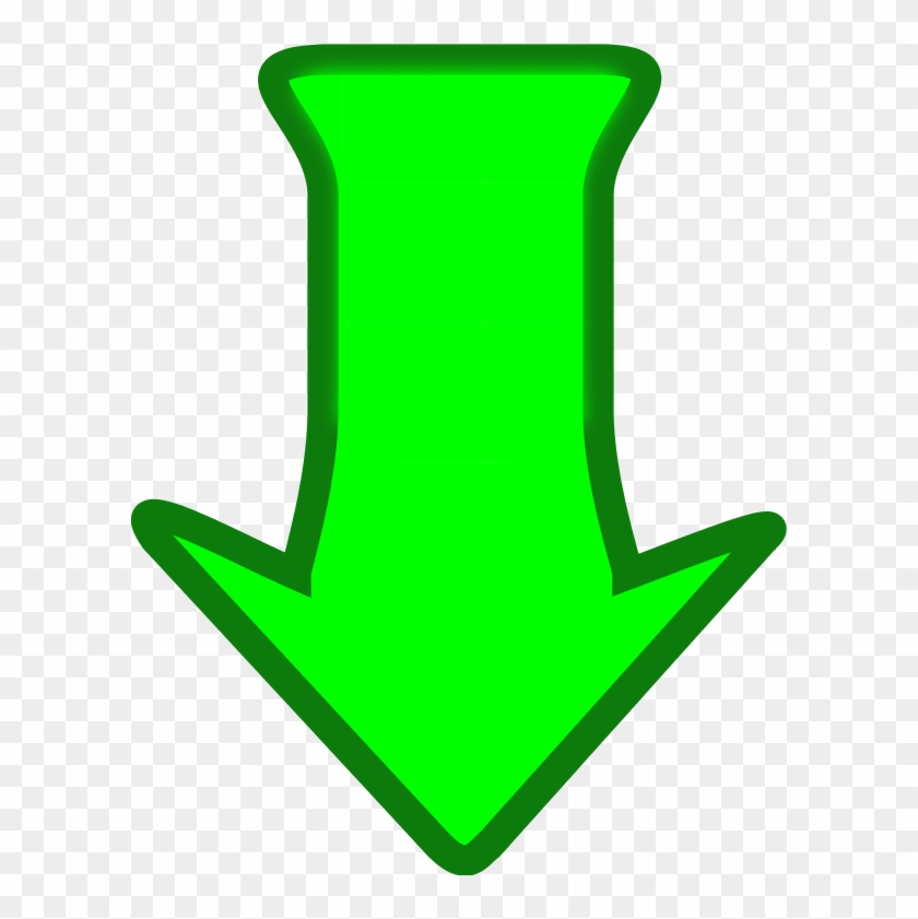 Down Arrow Arrow Pointing Down Downwards Cartoon Vector - Cartoon Arrow Pointing Down #63404