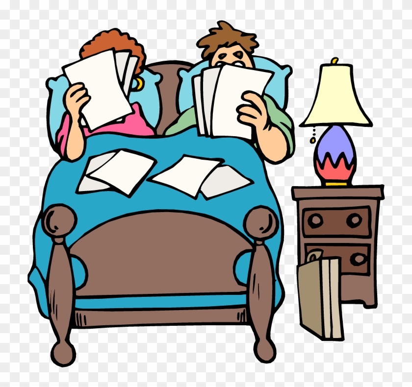 People In Bed Cartoon Picture - Two People In Bed Clipart #63566