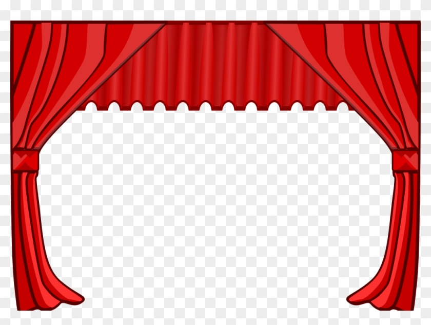 Theatervorhang Clipart - Theater Curtains Clip Art #63658