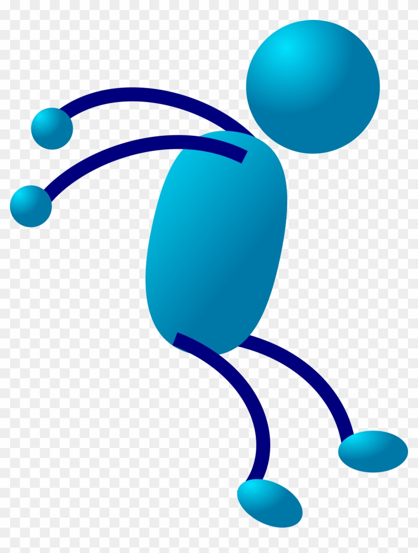 Stick Man 7 Clip Art At Clker Com Vector Clip Art Online - Stick Men Clip Art #63960