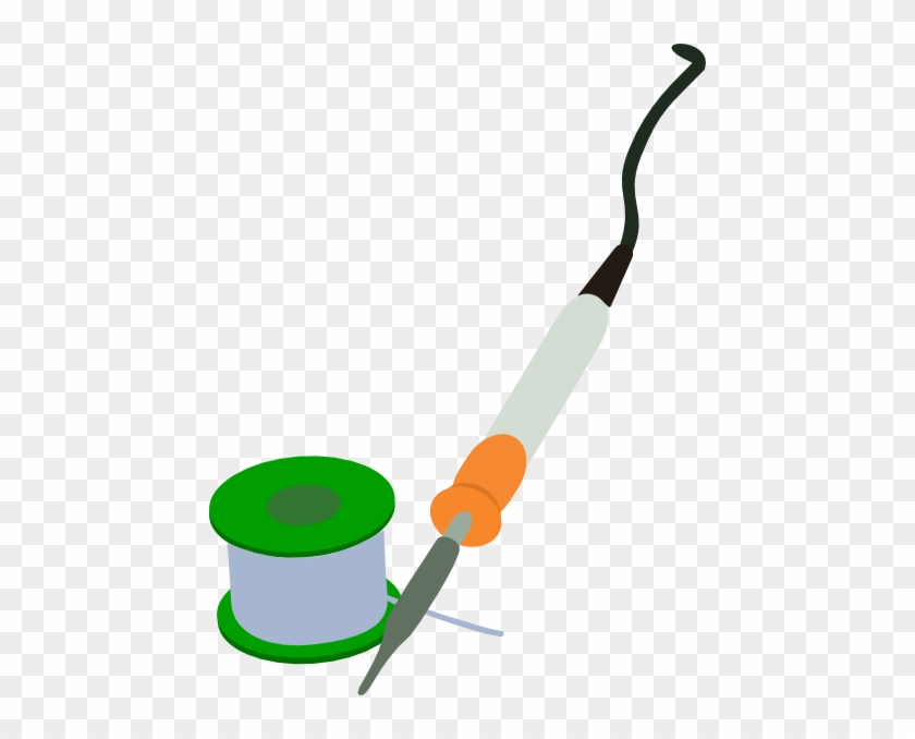 Electric Soldering Iron Solder Reel Clip Art - Soldering Iron Clip Art #64274