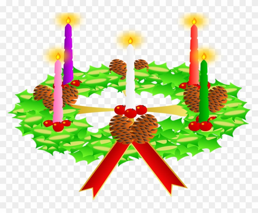 Free Christian Clipart Advent Wreath - Advent #64557