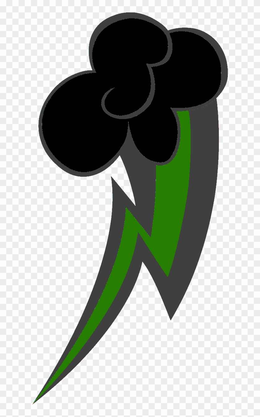 Green Lighting Bolt Hacts - Mlp Cutie Marks Lightning Bolt #64804
