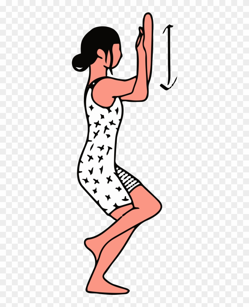 #4 Eagle Pose - Clip Art #64853