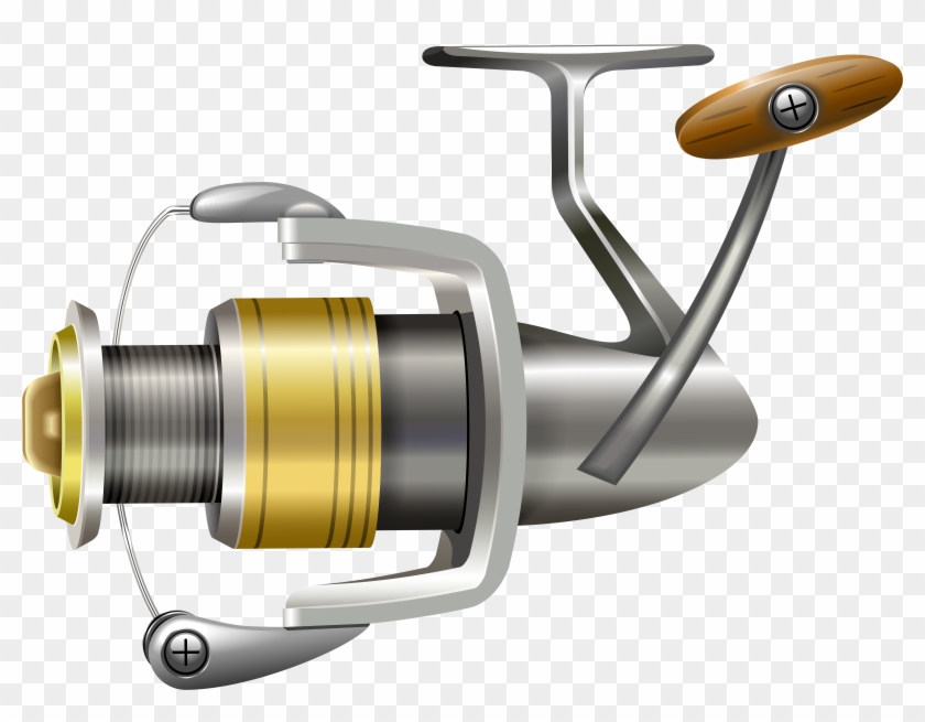 Fishing Reel Png Clip Art - Fishing Reel Clip Art #65050