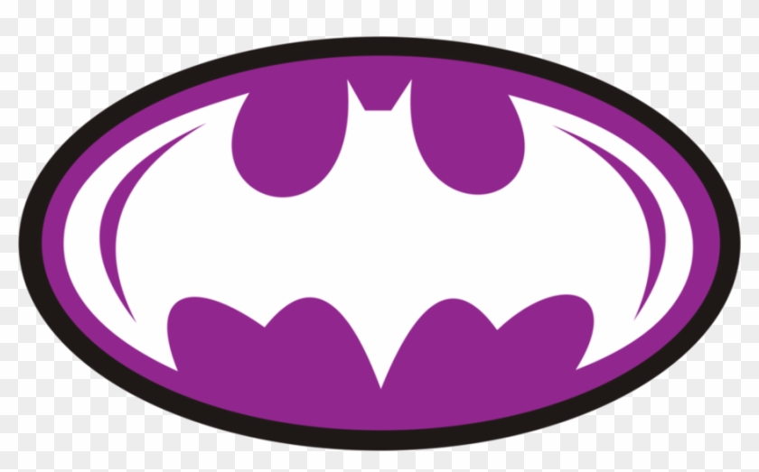 Batman Clipart Vector - Batman Logo Png Purple #65359