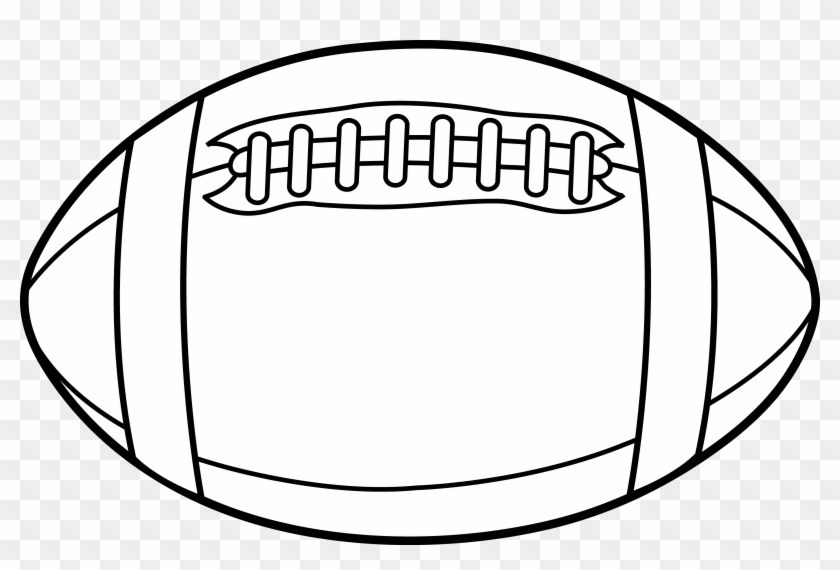 Rugby Border Clipart 3 By Jennifer - Football Black And White #66171