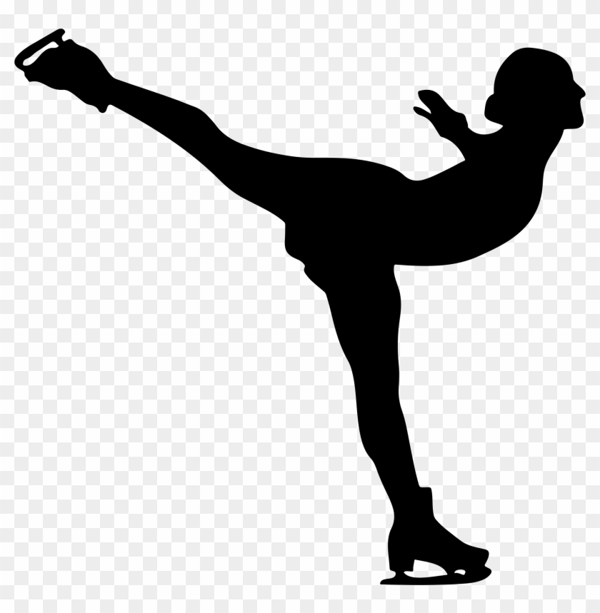 Clipart - Ice Skater Clip Art #66419