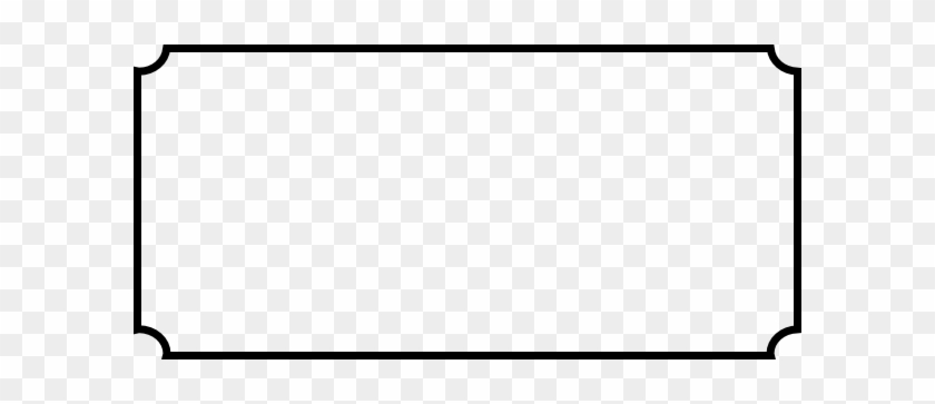 Blank Movie Ticket Clipart - Clip Art #66772