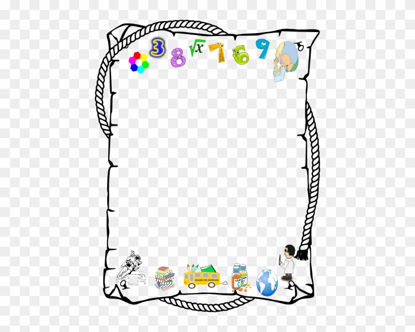 7taoyrrrc - Math Border Clip Art #67314
