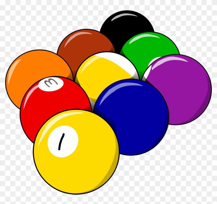 Clipart - 9 Balls Clipart #67421