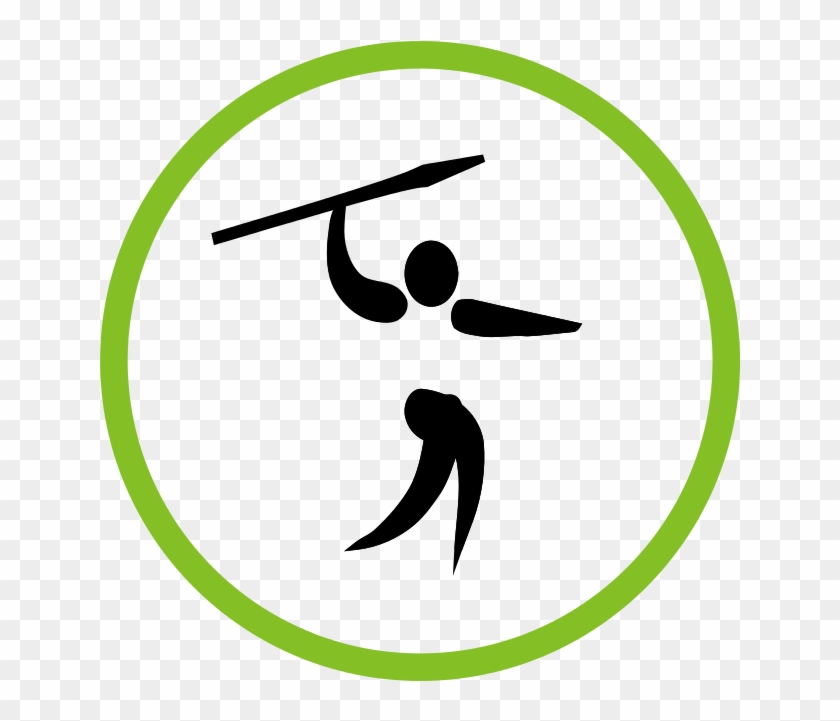 Olympic Schedule Javelin Throw - Olympic Javelin Pictogram #386867