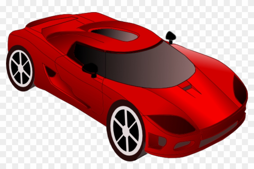 Clipart Sports Car - Clip Art Red Sports Car #386918