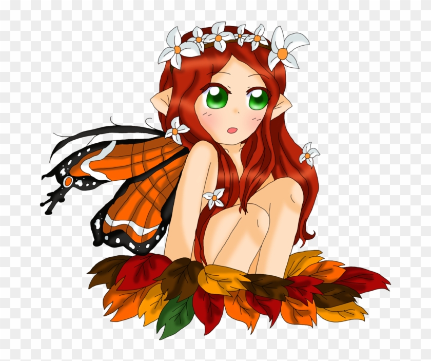 Fall Fairy By Purplemagechan - Illustration #387102