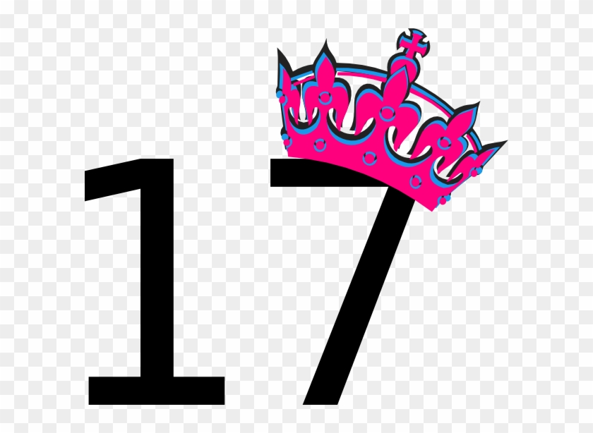 Number Clipart Seventeen - 19 Лет День Рождения #387563