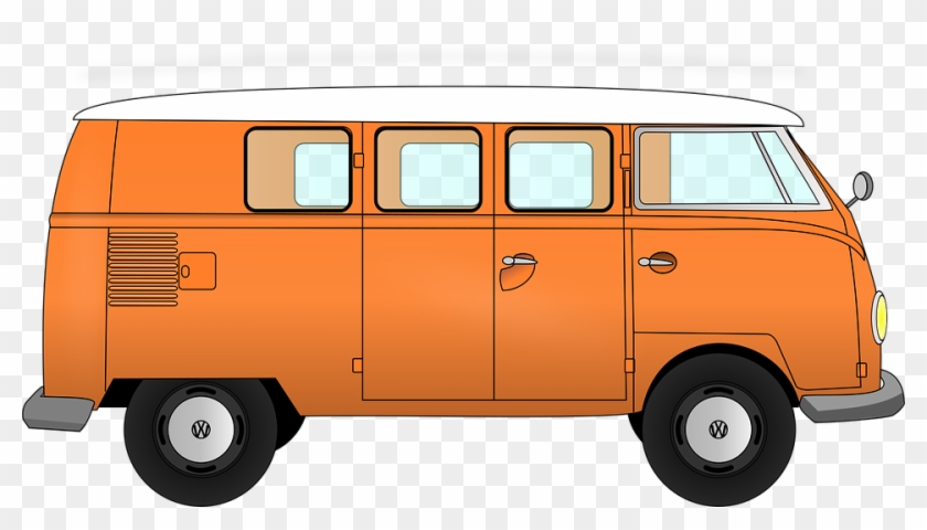 Vw Bus Clipart - Combi Van Clip Art #387732