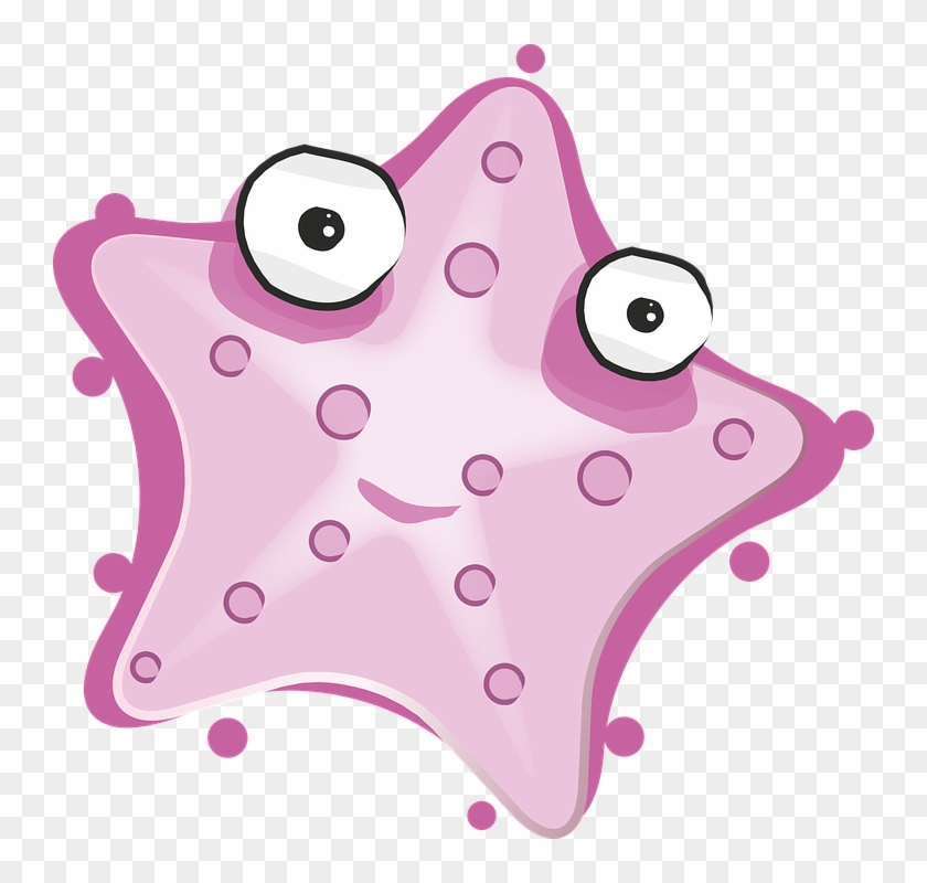 Star Fish Clipart - Bintang Laut Vector #387790
