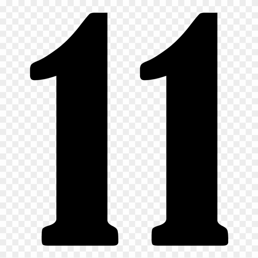 Clipart Of Number 11 - Clipart Of Number 11 #387791