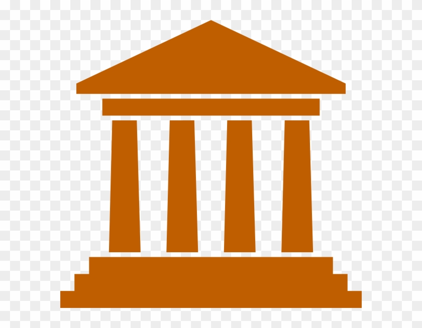 Bank 4 Clip Art At Clker - City Hall Map Symbol #388371